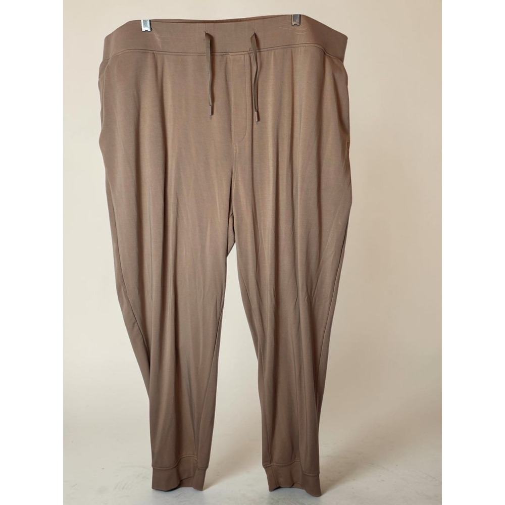 Cozy earth premium Brushed bamboo clothing size 3X Tan joggers Sweatpants